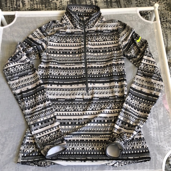 Nike Tops - Nike Pro Dri-Fit Pull Over Jacket Half Zip Front